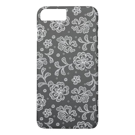 Spitzenstoffmuster 1 Case-Mate iPhone hülle (Rückseite)