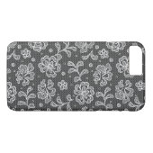 Spitzenstoffmuster 1 Case-Mate iPhone hülle (Rückseite (Horizontal))