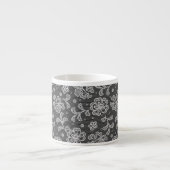 Spitzenstoffmuster 1 espressotasse (Vorderseite)