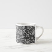 Spitzenstoffmuster 1 espressotasse (Rechts)