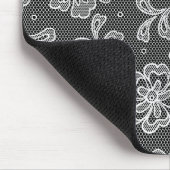 Spitzenstoffmuster 1 mousepad (Ecke)