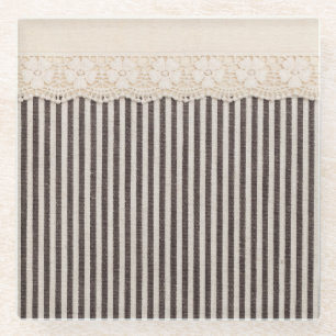 Spitzenstofftextur, Hintergrundmuster. Glasuntersetzer