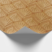 Spitzenstofftexturen Geschenkpapier (Ecke)