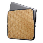 Spitzenstofftexturen Laptopschutzhülle (Vorderseite Links)