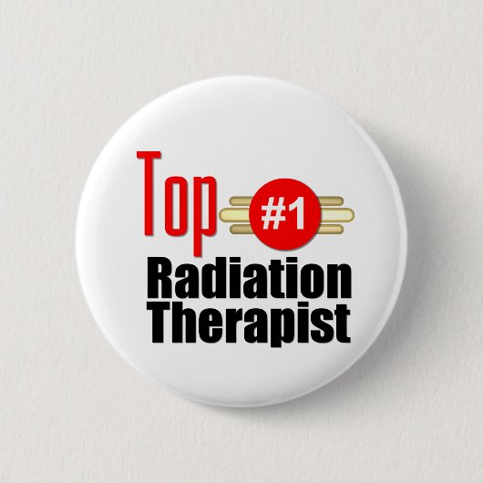 Spitzenstrahlungs-Therapeut Button (Vorderseite)