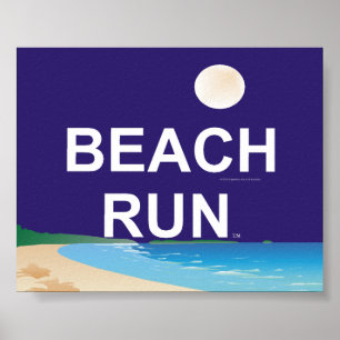 SPITZENstrand-Lauf Poster