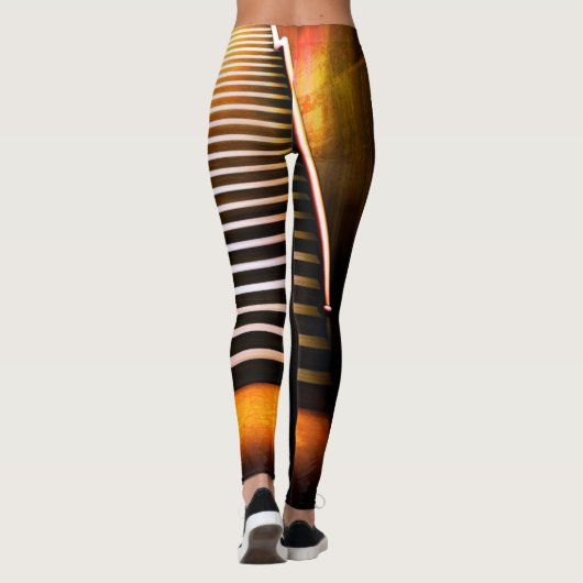 SPITZENsuperTrainings-Mädchen Leggings (Rückseite)