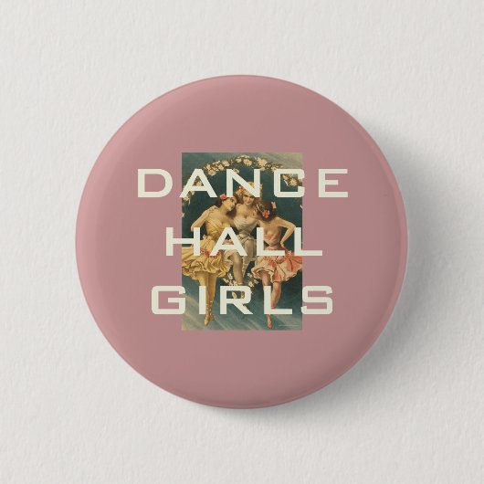 SPITZENtanz-Hall-Mädchen Button (Vorderseite)