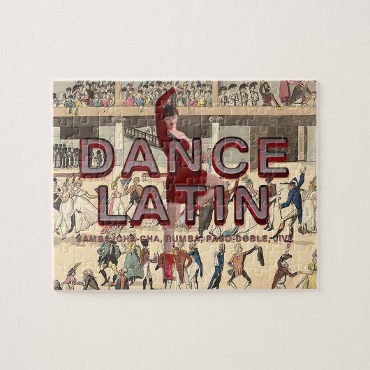 SPITZENtanz-Latein Puzzle (Horizontal)