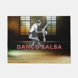 SPITZENtanz-Salsa Fußmatte
