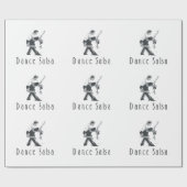 SPITZENtanz-Salsa Geschenkpapier (Flach)