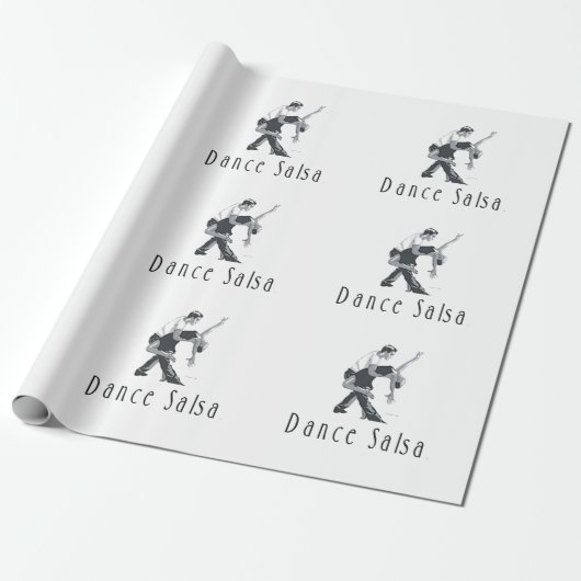 SPITZENtanz-Salsa Geschenkpapier (Ungerollt)