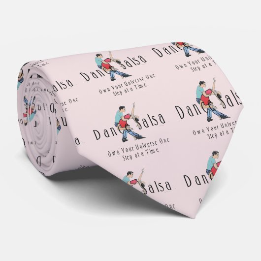 SPITZENtanz-Salsa Krawatte (Gerollt)
