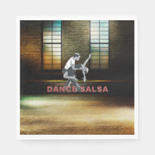 SPITZENtanz-Salsa Serviette