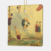 SPITZENtauchalte Schule Keramikornament (Links)