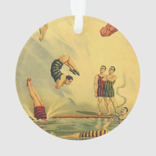 SPITZENtauchalte Schule Ornament