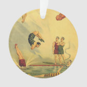 SPITZENtauchalte Schule Ornament (Vorderseite)