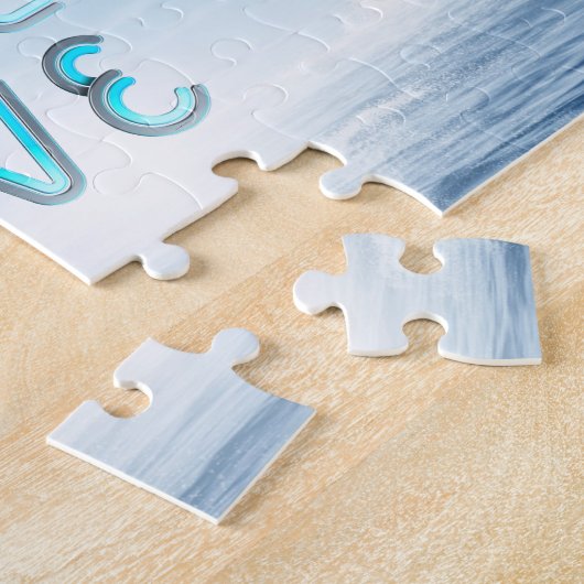 SPITZENtauchen-Mädchen-Tauchen Puzzle (Seite)