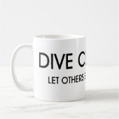 SPITZENtauchen sauber Kaffeetasse (Links)