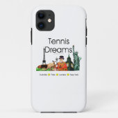 SPITZENtennis-Träume Case-Mate iPhone Hülle (Rückseite)