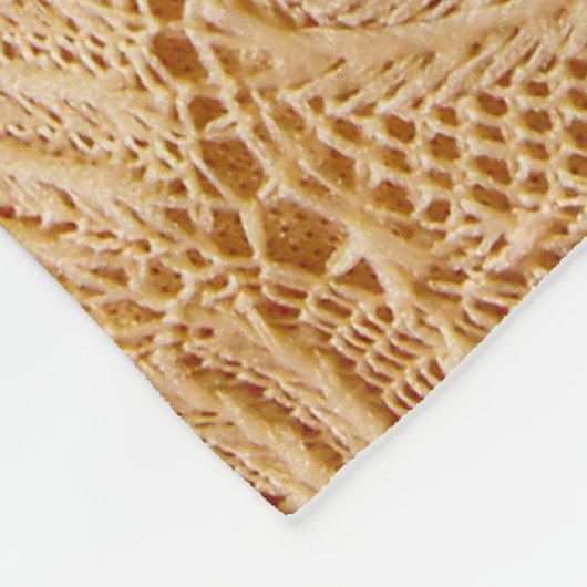 Spitzentextilien Fleecedecke (Ecke)