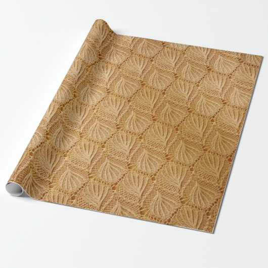 Spitzentextilien Geschenkpapier (Ungerollt)