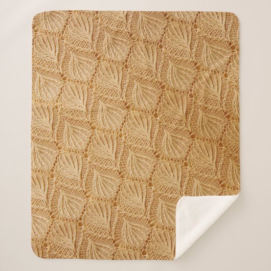 Spitzentextilien Sherpadecke (Vorderseite)