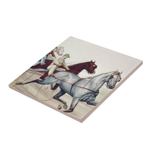 SPITZENTrabrennen Fliese (Seite)