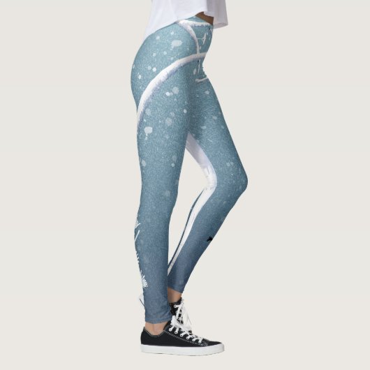 Spitzenträumen des Skaten Leggings (Rechts)