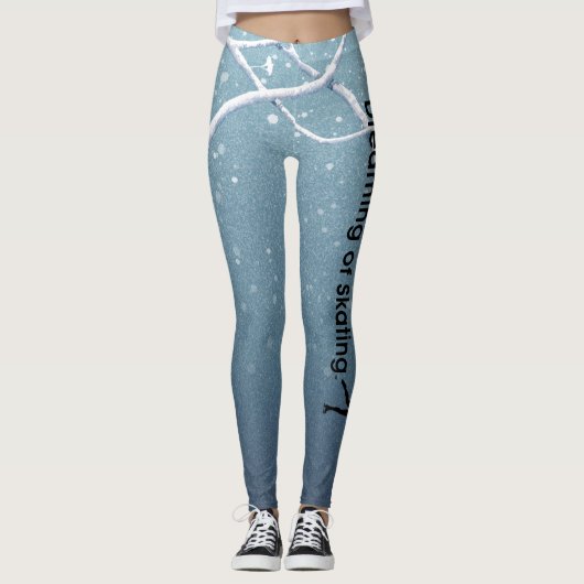 Spitzenträumen des Skaten Leggings (Vorderseite)
