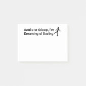 Spitzenträumen des Skaten Post-it Klebezettel (Vorderseite)