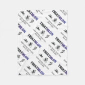 SPITZENTriathlon Fleecedecke (Vorderseite)