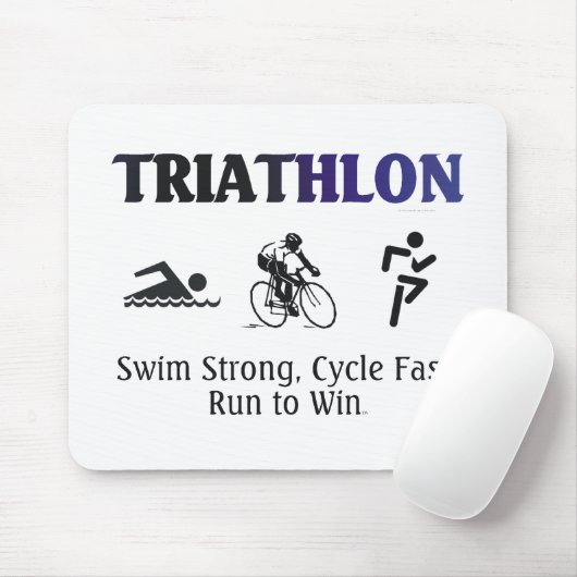 SPITZENTriathlon Mousepad (Mit Mouse)