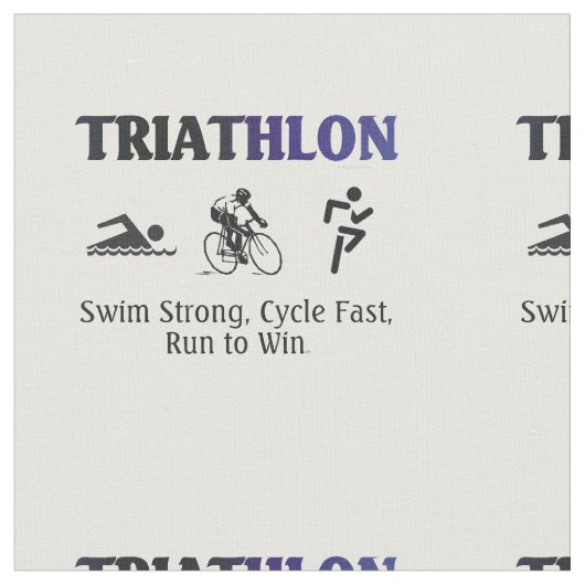 SPITZENTriathlon Stoff (Nahaufnahme)