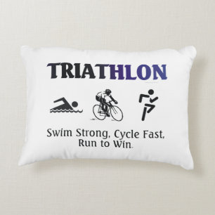 SPITZENTriathlon Zierkissen
