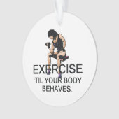 SPITZENübung bis Ihren Körper benimmt sich Ornament (Vorderseite)