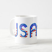 SPITZENVolleyball in den USA Kaffeetasse (Vorderseite Links)