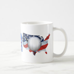 SPITZENVolleyball in den USA Kaffeetasse