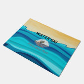 SPITZENwasser-Ski Fußmatte (Schrägansicht)