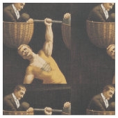 SPITZENweightlifting-alte Schule Stoff (Nahaufnahme)