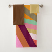 Spitzenwerte der 70er Jahre Badhandtuch Set (Insitu)