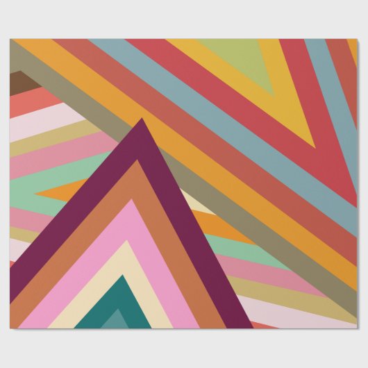 Spitzenwerte der 70er Jahre Geschenkpapier (Flach)