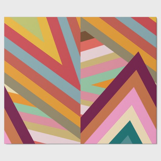 Spitzenwerte der 70er Jahre Geschenkpapier (Saum)