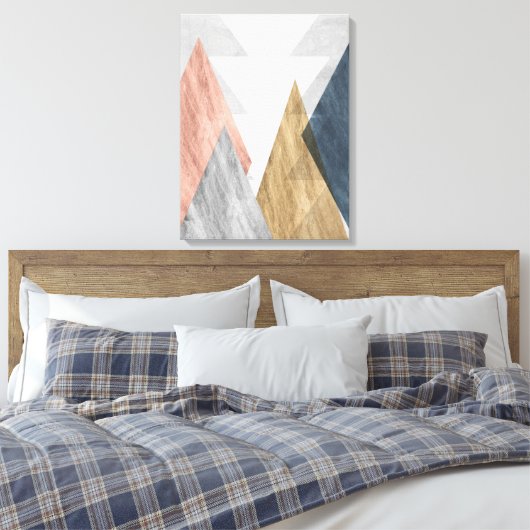 Spitzenwerte II Leinwanddruck (Insitu (Schlafzimmer))