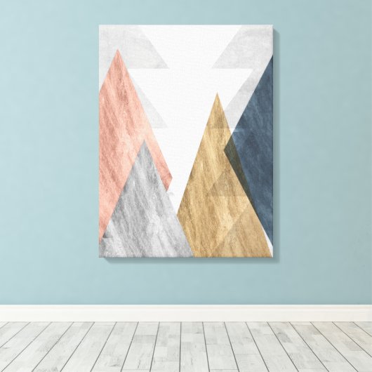 Spitzenwerte II Leinwanddruck (Insitu (Holzboden))