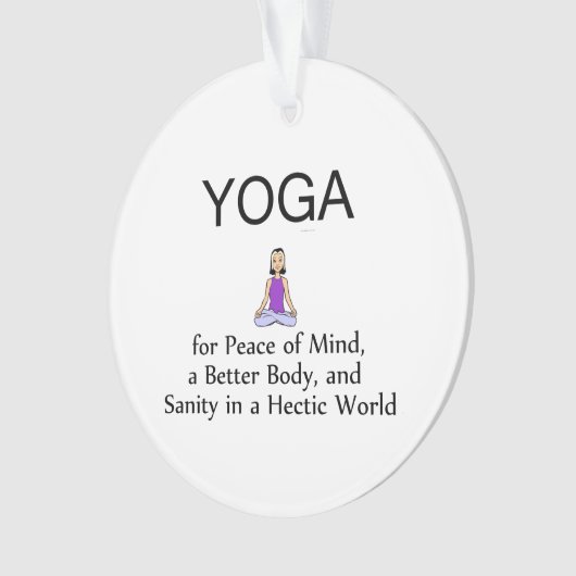 SPITZENyoga-Slogan Ornament (Vorderseite)