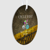 SPITZENzyklus fasten Ornament (Vorderseite)