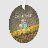 SPITZENzyklus fasten Ornament (Vorderseite)