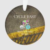 SPITZENzyklus fasten Ornament (Vorderseite)