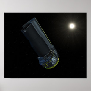 Spitzer bei sichtbarem Licht Poster